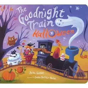 Goodnight Train Halloween Board Book