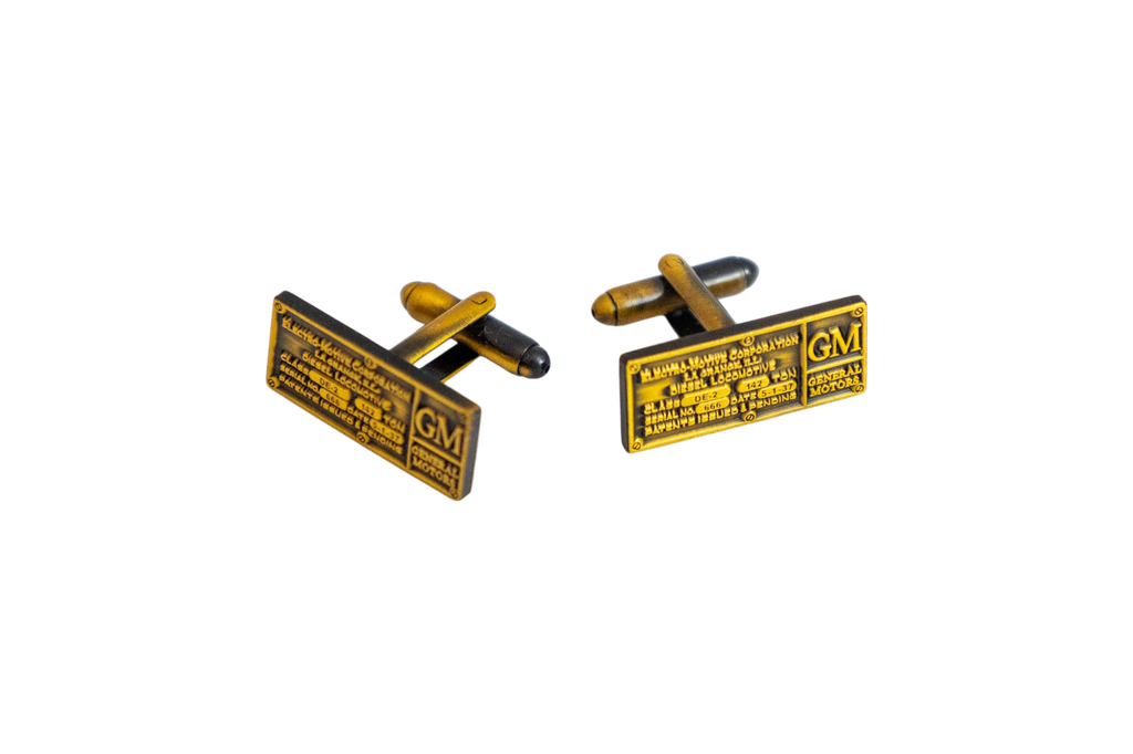Cufflinks #51 Builder's Plate